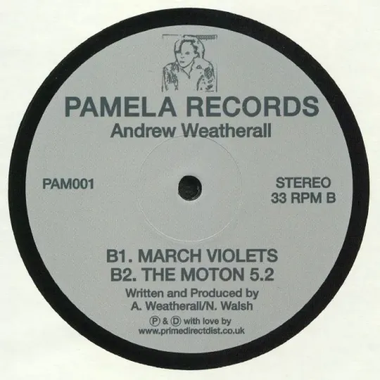 Andrew Weatherall ‎– Pamela 1