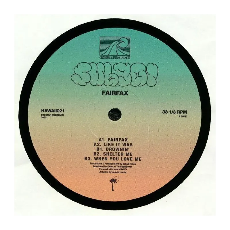 Subjoi ‎– Fairfax EP