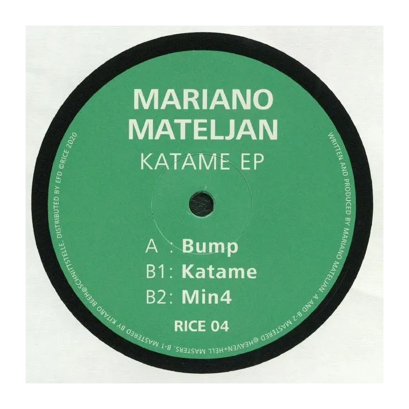 Mariano Mateljan ‎– Katame EP