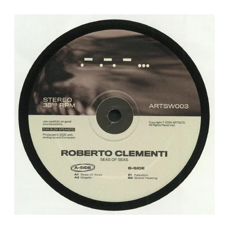 Roberto Clementi ‎– Arts White 003
