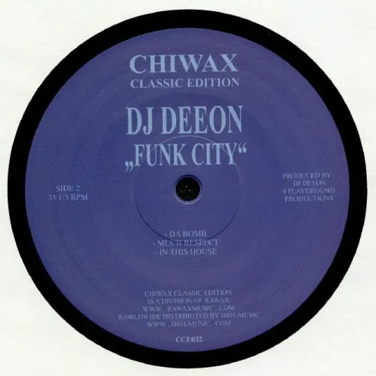 DJ Deeon ‎– Funk City