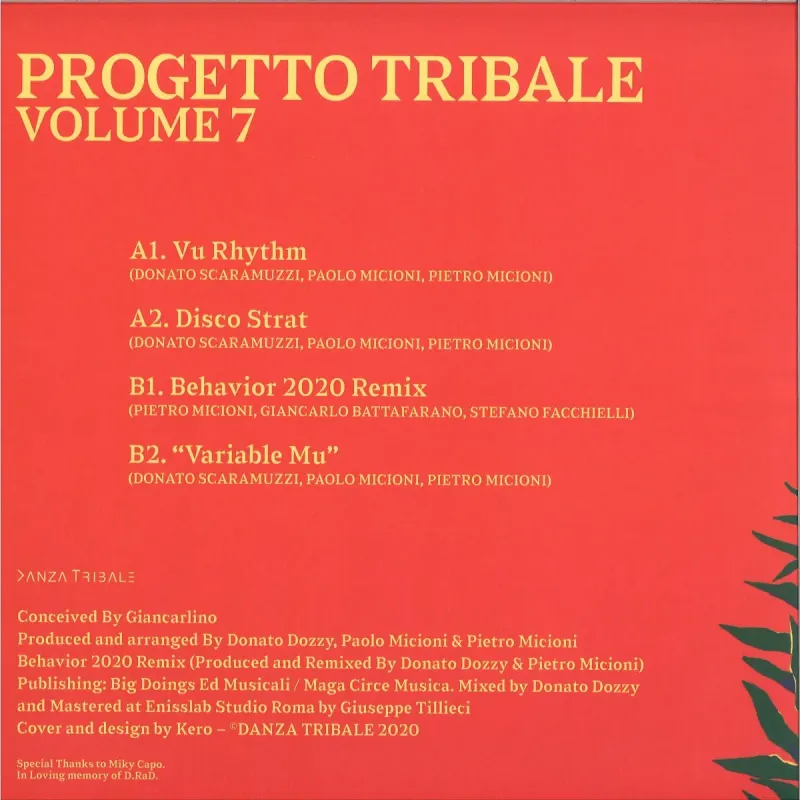 Progetto Tribale – Volume 7