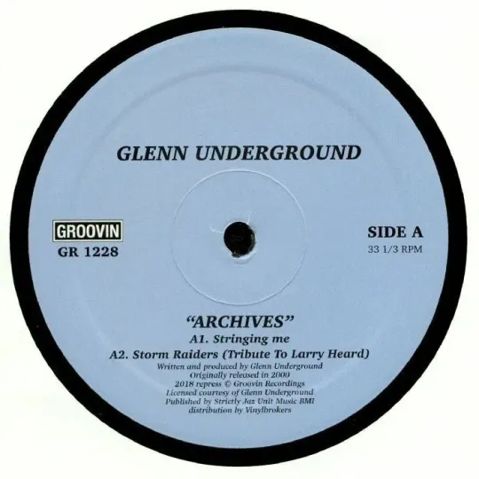 Glenn Underground ‎– Archives