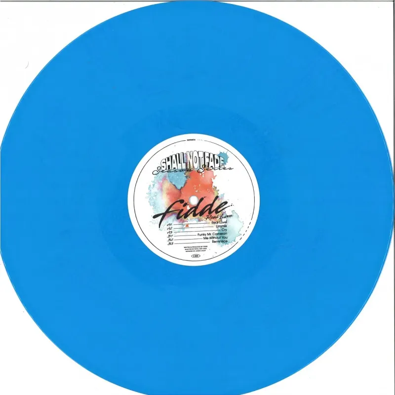 Fidde – Real Love EP (Blue Vinyl)