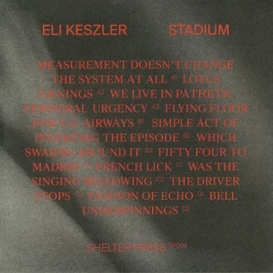 Eli Keszler ‎– Stadium