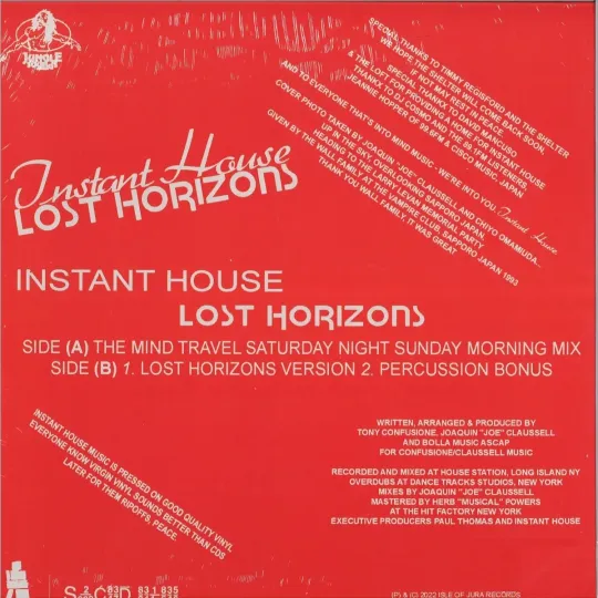 Instant House – Lost Horizons