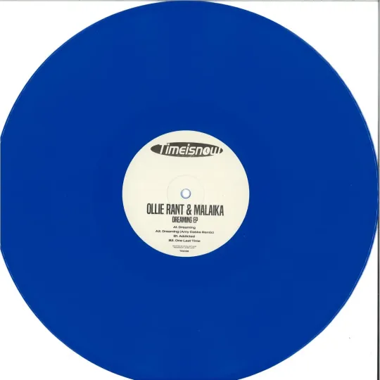 Ollie Rant & Malaika – Dreaming EP (Blue Vinyl)