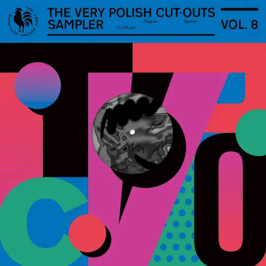 Dj Duch / Pejzaż / Speek – The Very Polish Cut-Outs Sampler Vol. 8 (Blue Vinyl)