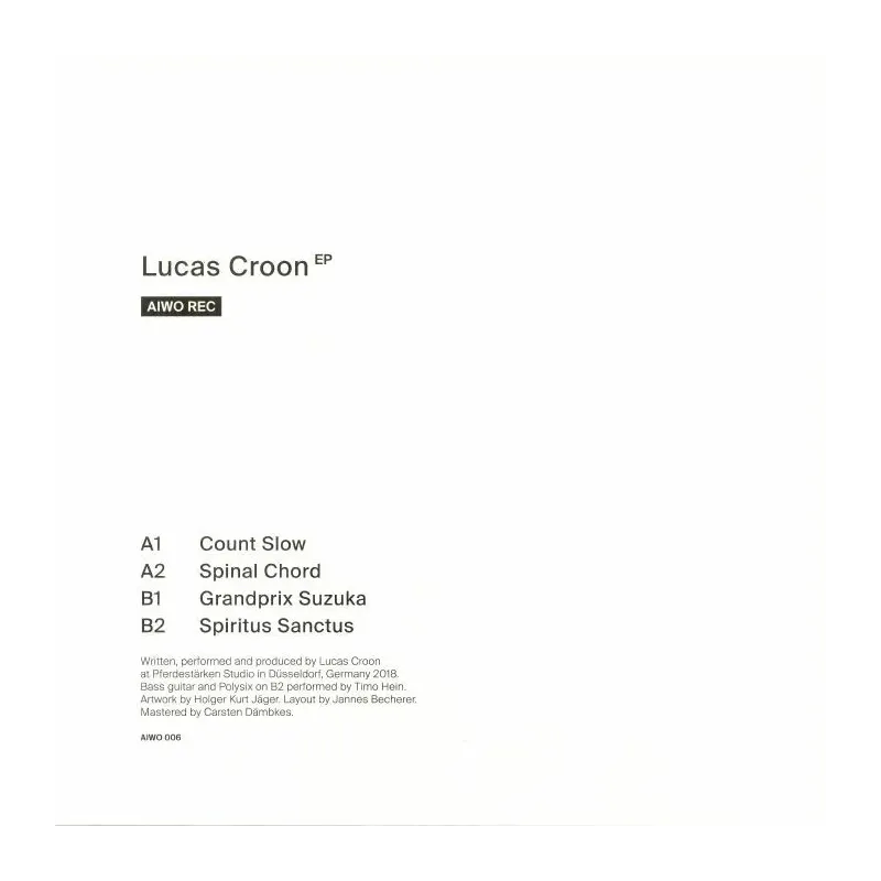 Lucas Croon ‎– Lucas Croon EP