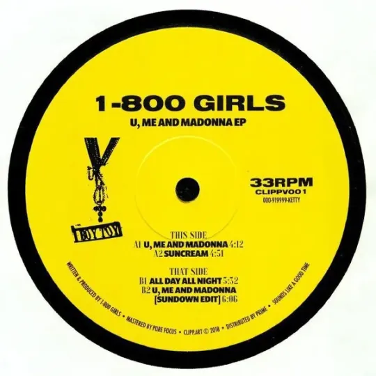 1-800 GIRLS ‎– U, Me And Madonna EP
