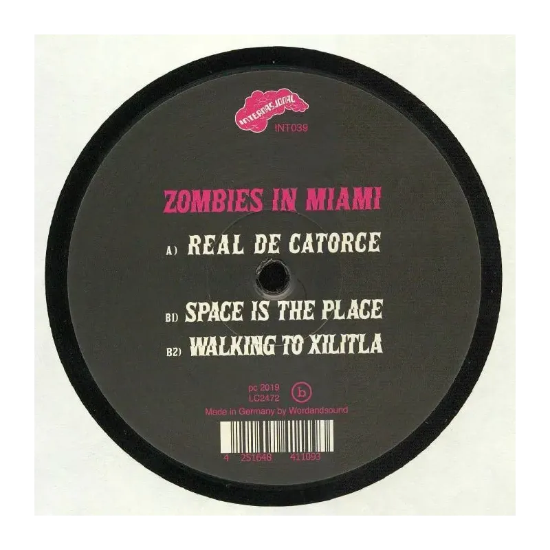 Zombies In Miami ‎– Space Is The Place EP
