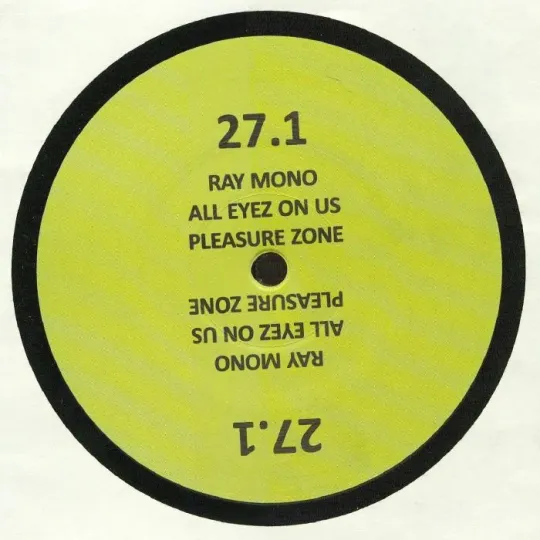 Ray Mono ‎– All Eyez On Us