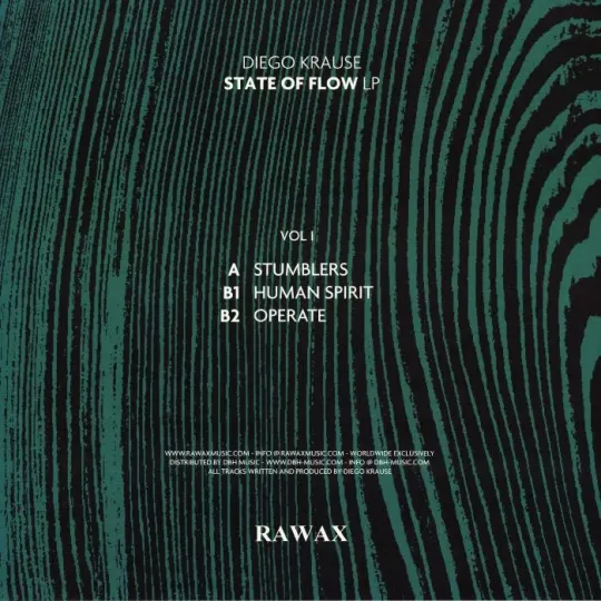Diego Krause ‎– State Of Flow LP Vol. I (Green Vinyl)
