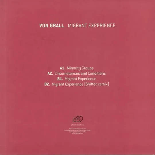Von Grall ‎– Migrant Experience