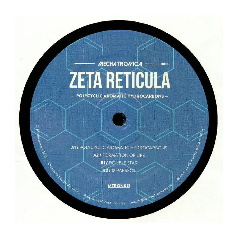 Zeta Reticula ‎– Polycyclic Aromatic Hydrocarbons