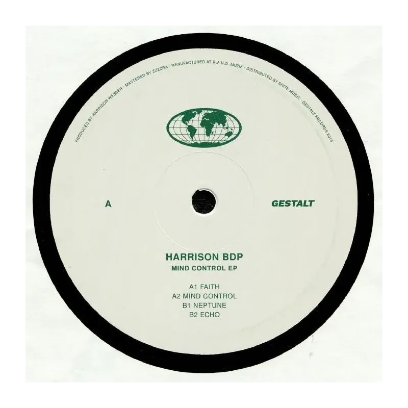 Harrison BDP ‎– Mind Control EP