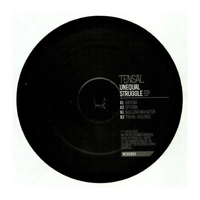 Tensal ‎– Unequal Struggle EP