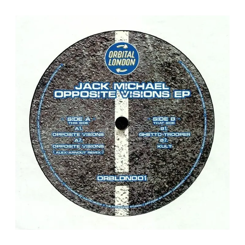 Jack Michael ‎– Opposite Visions EP