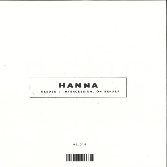 Hanna ‎– I Needed