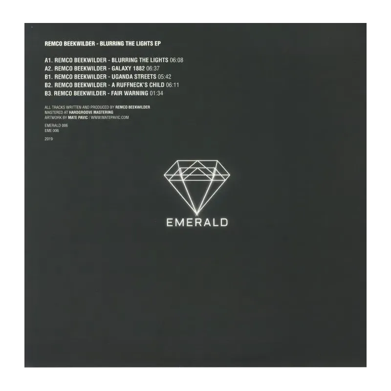 Remco Beekwilder ‎– Blurring The Lights EP