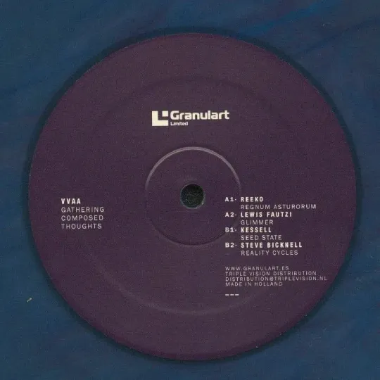 Reeko / Lewis Fautzi / Kessell / Steve Bicknell ‎– Gathering Composed Thoughts
