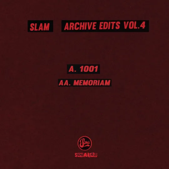 Slam ‎– Archive Edits Vol. 4