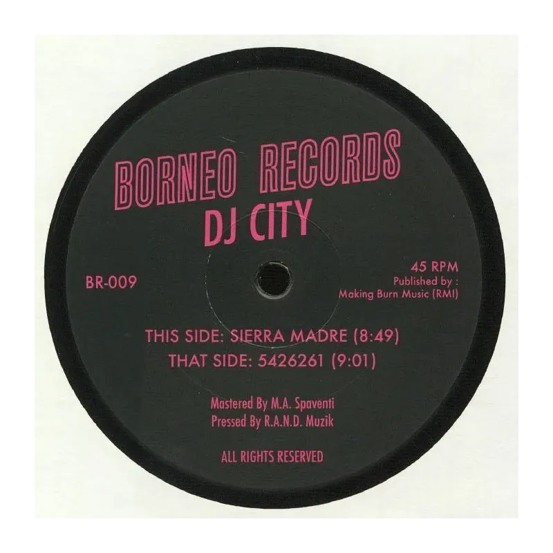 DJ City – Sierra Madre