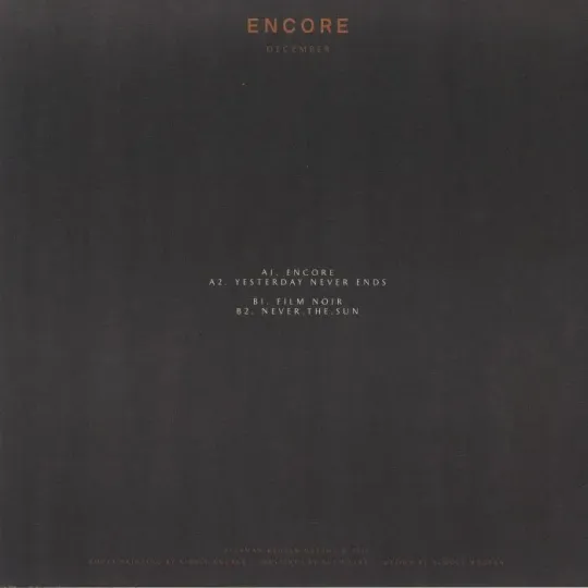 December ‎– Encore