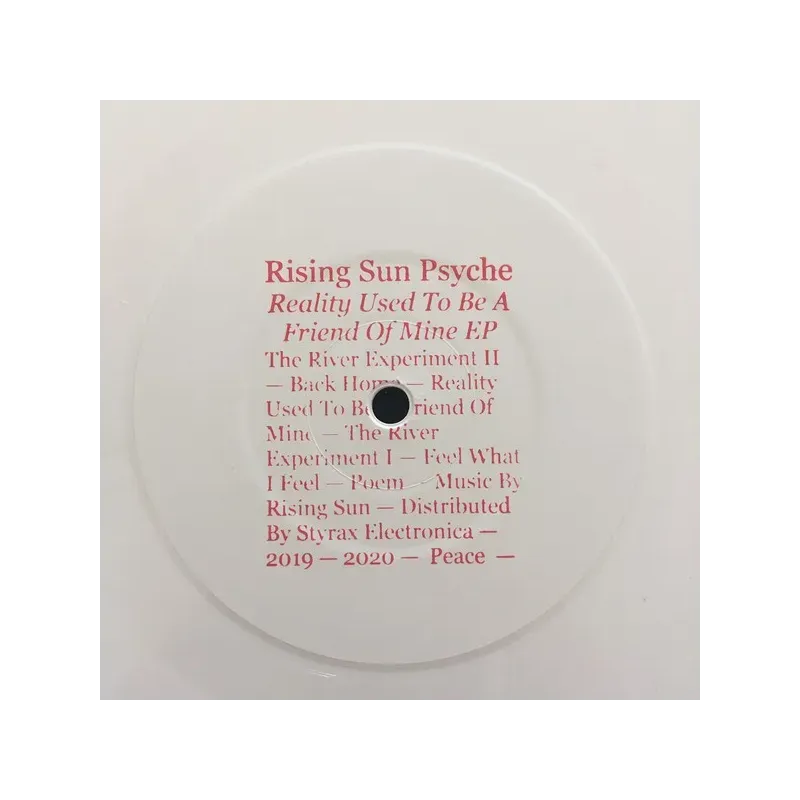 Rising Sun Psyche ‎– Reality Used To Be A Friend Of Mine