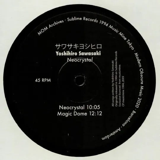 Yoshihiro Sawasaki ‎– Neocrystal