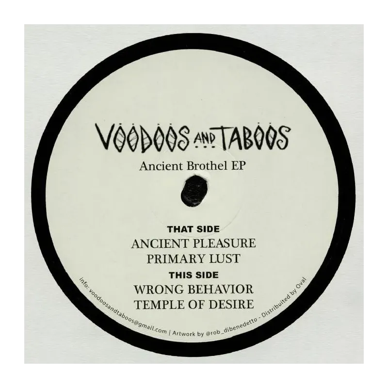 Voodoos & Taboos ‎– Ancient Brothel EP