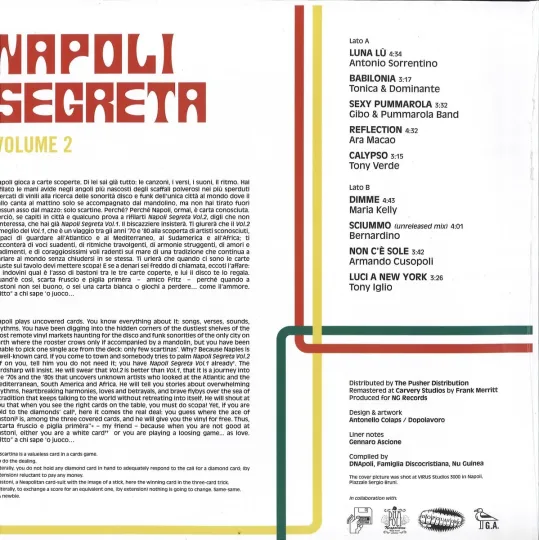 Various ‎– Napoli Segreta Volume 2