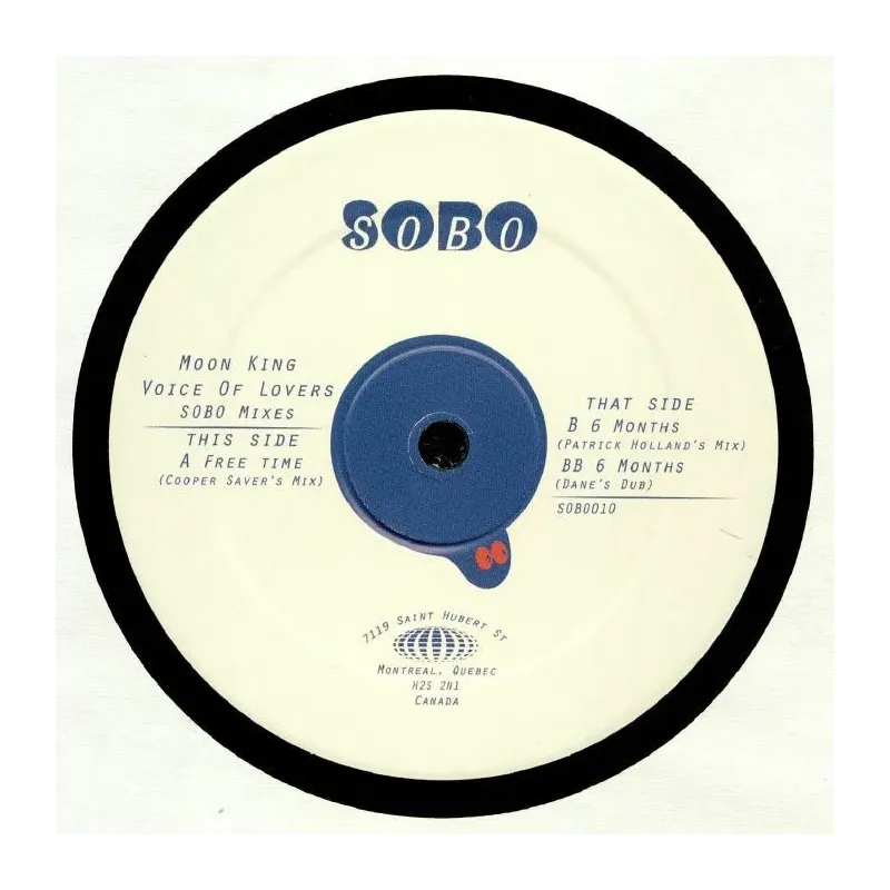 Moon King ‎– Voice Of Lovers SOBO Mixes