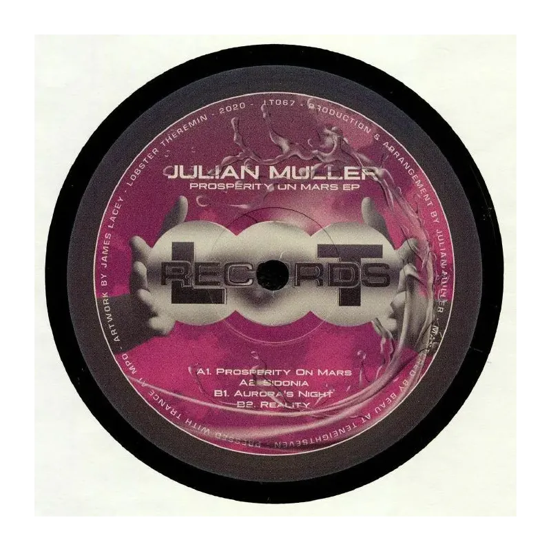 Julian Muller ‎– Prosperity On Mars EP